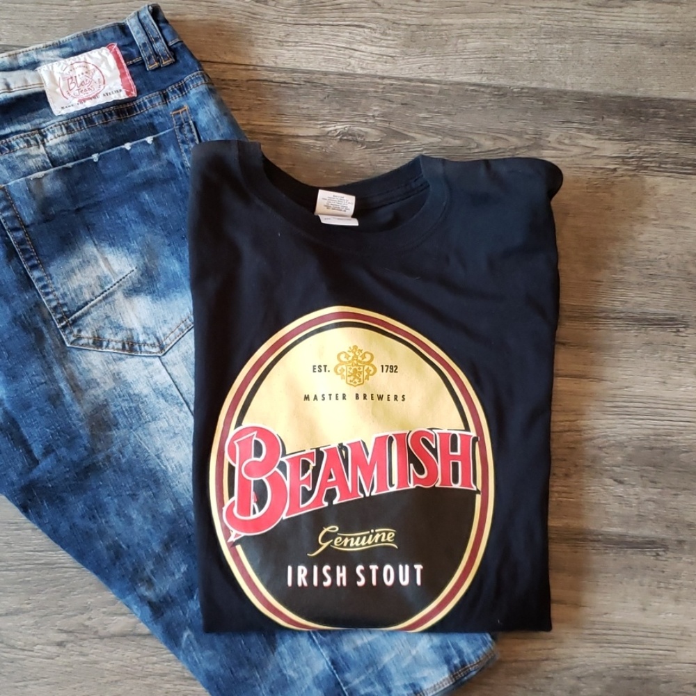 Vintage Irish stout graphic tshirt
